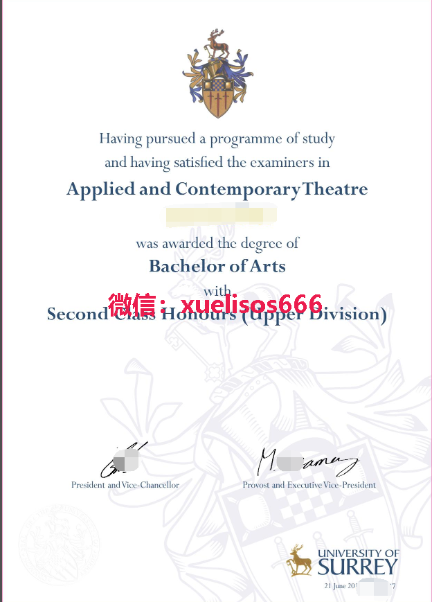 萨里大学毕业证.png 萨里大学毕业证.png